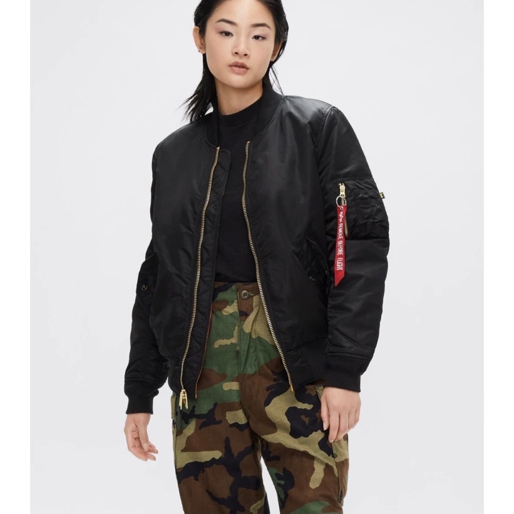 Alpha Industries Bomber Sz M (barely worn)!